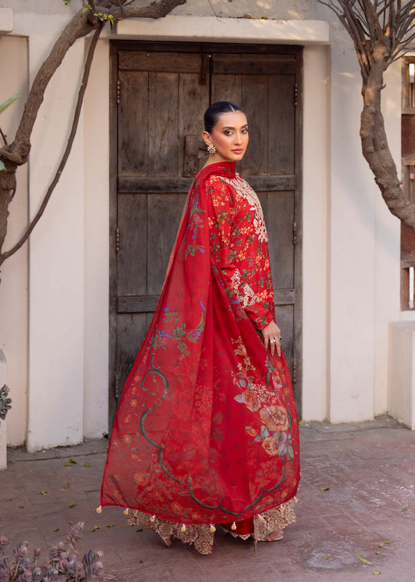 Myeesha | Lamhay Luxury Lawn 25 | Aatish -  Myeesha Ladies Clothes - Original Designer Dress - House of Maryam