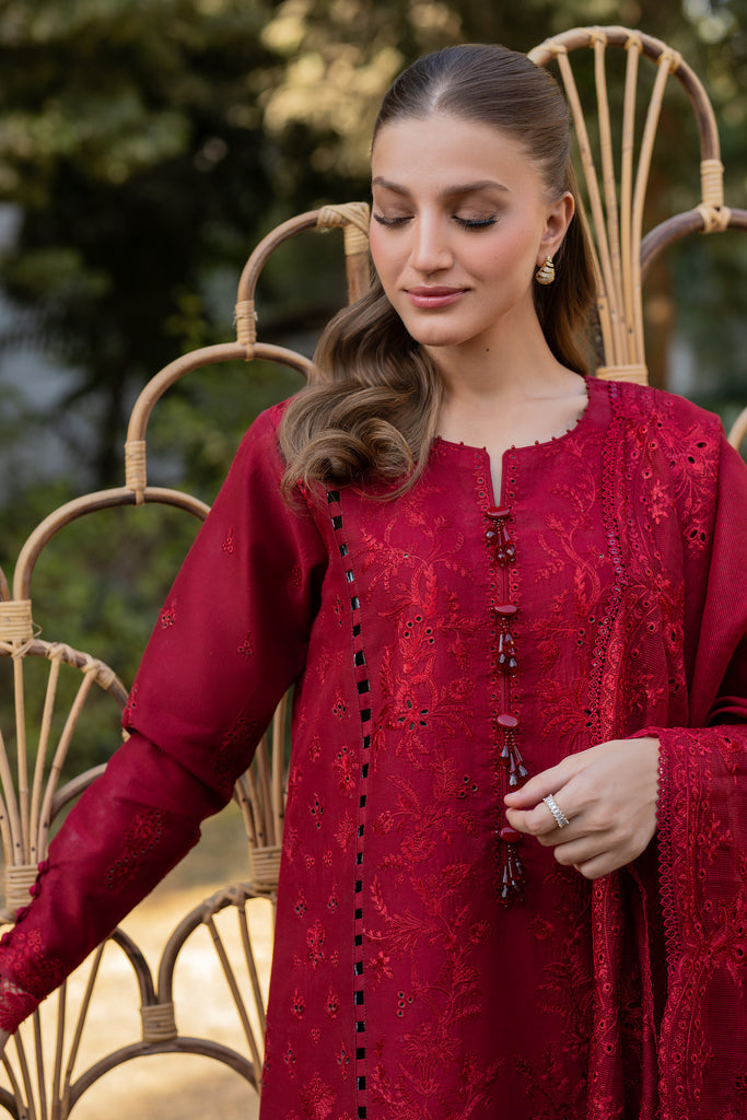 Florent | Chikankari Eid 25 | FLC- 4B -  Florent Ladies Clothes - Original Designer Dress - House of Maryam