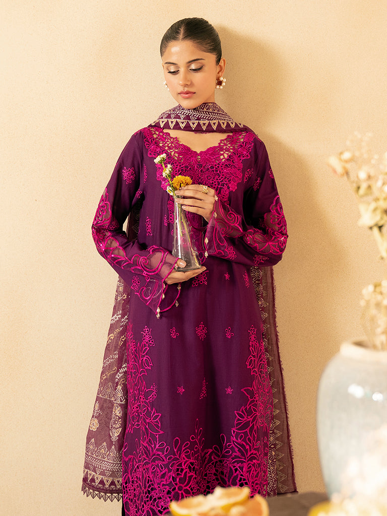 Rajbari | Jahaan Premium Festive Lawn | NORA (Jahan) 6-B -  Rajbari Ladies Clothes - Original Designer Dress - House of Maryam