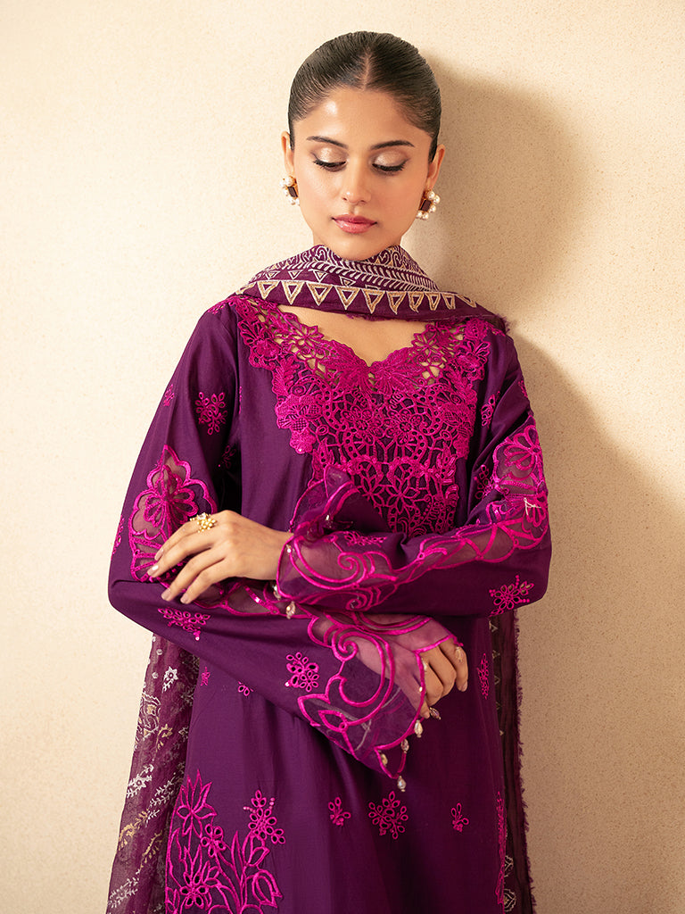 Rajbari | Jahaan Premium Festive Lawn | NORA (Jahan) 6-B -  Rajbari Ladies Clothes - Original Designer Dress - House of Maryam