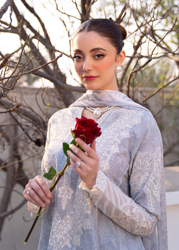 Myeesha | Lamhay Luxury Lawn 25 | Aabroo -  Myeesha Ladies Clothes - Original Designer Dress - House of Maryam