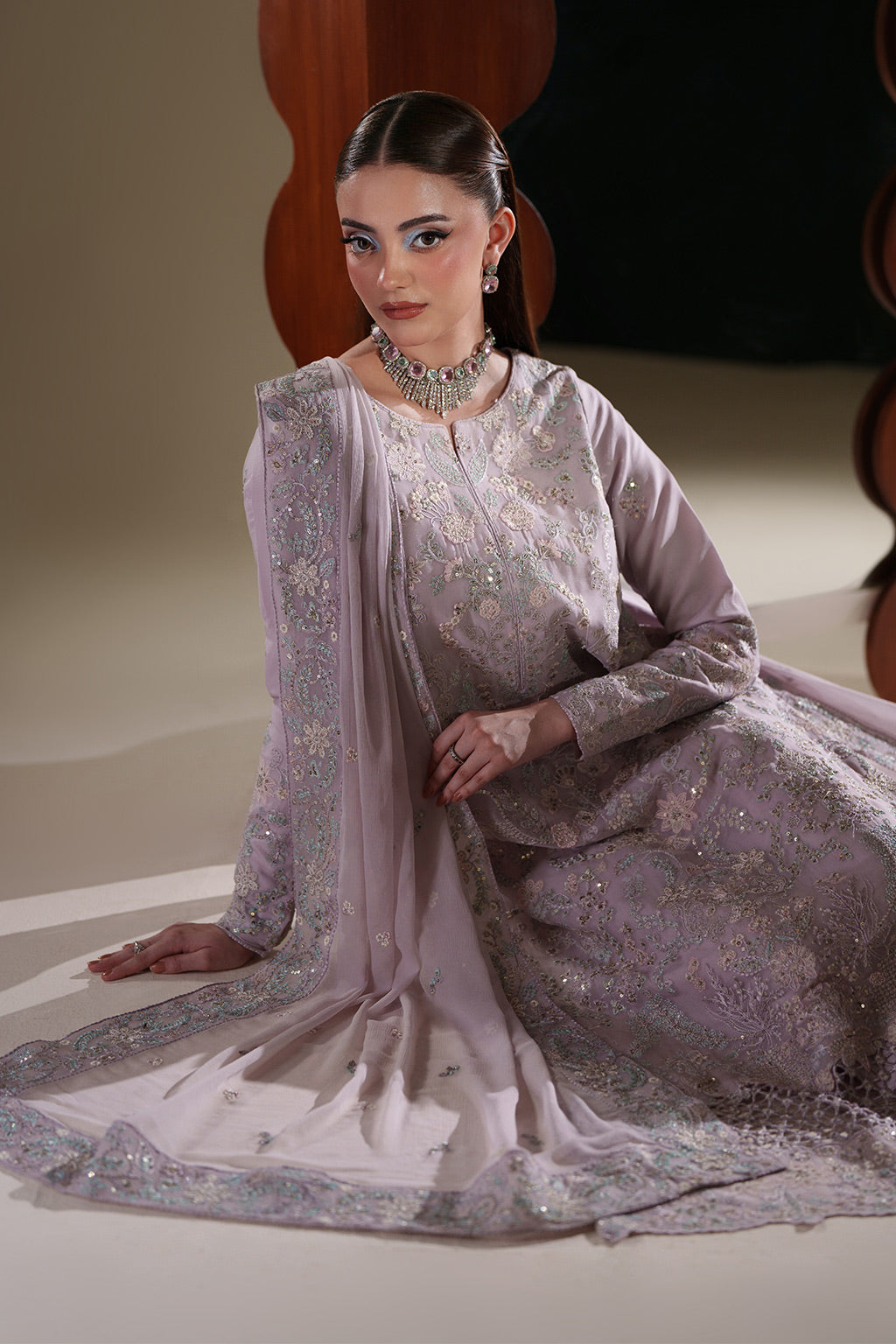 Emaan Adeel | Nouvelle Luxury Chiffon |MIRA, image 7