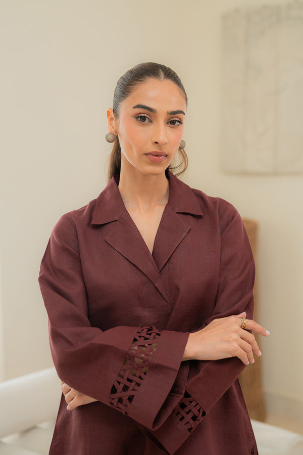 Sahar | Pre Essential Emb Edit | Cherry Noir-4