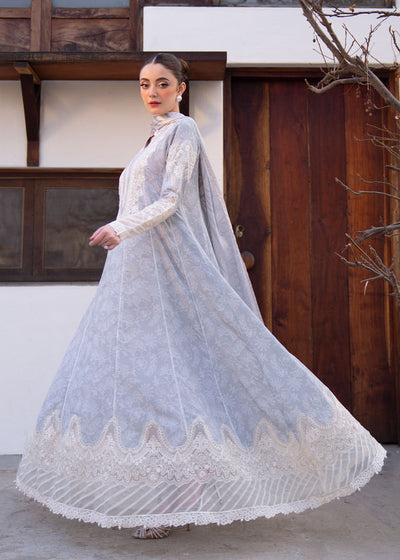 Myeesha | Lamhay Luxury Lawn 25 | Aabroo -  Myeesha Ladies Clothes - Original Designer Dress - House of Maryam
