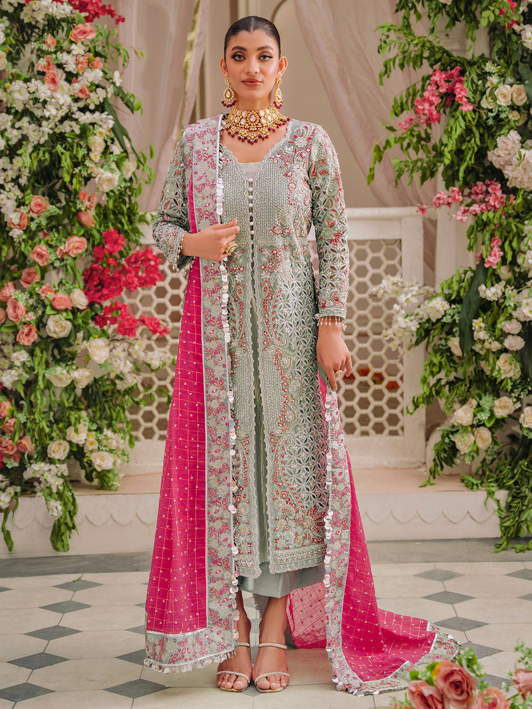 Faiza Faisal | Heeriye Luxury Formals | Alaya by Designer Faiza Faisal - House of Maryam - Pakistani Designer Ethnic Wear in {{ shop.shopifyCountryName }}