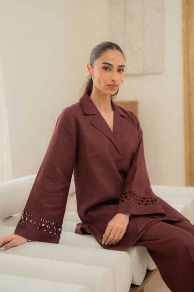 Sahar | Pre Essential Emb Edit | Cherry Noir