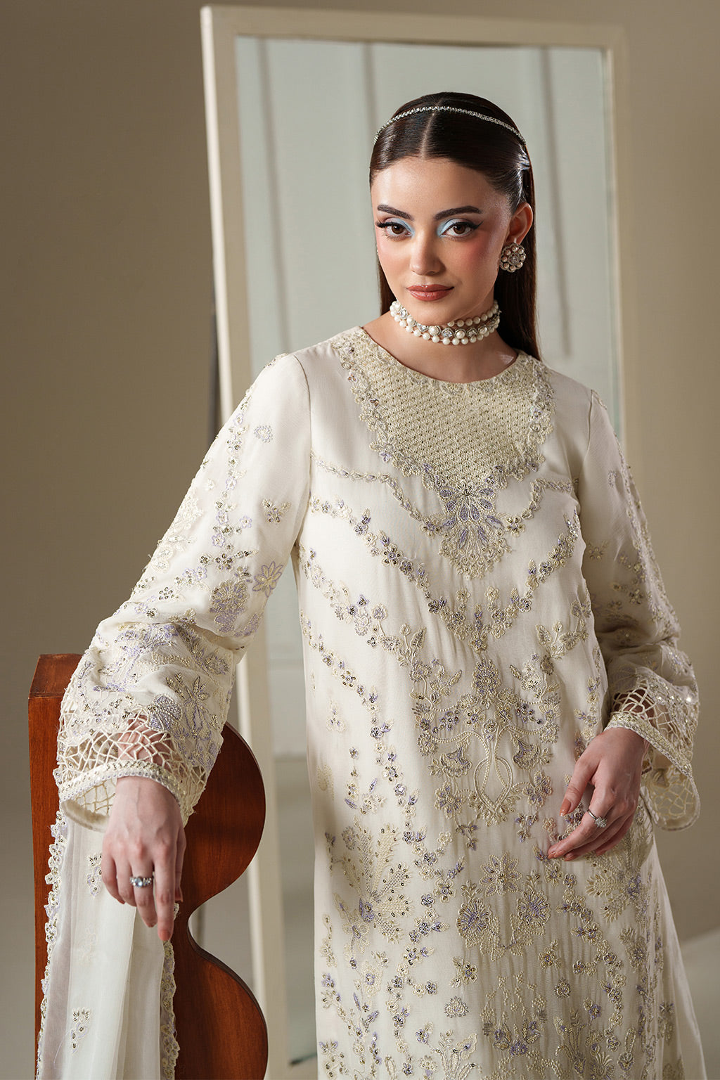 Emaan Adeel | Nouvelle Luxury Chiffon |ELOSIE, image 3