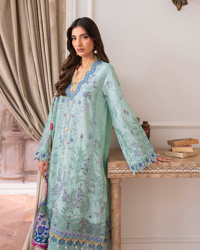 Roheenaz | Aezel Embroidered Cambric | Avira -  Roheenaz Ladies Clothes - Original Designer Dress - House of Maryam