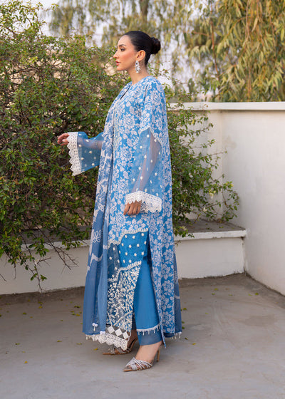 Myeesha | Lamhay Luxury Lawn 25 | Zarposh -  Myeesha Ladies Clothes - Original Designer Dress - House of Maryam