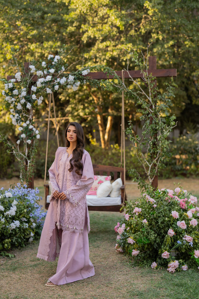 Florent | Chikankari Eid 25 | FLC- 5B -  Florent Ladies Clothes - Original Designer Dress - House of Maryam