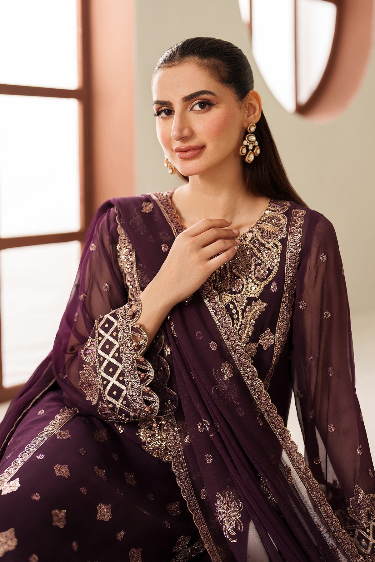 Alizeh | Reena Handmade 25 | AF-HM-4053-Tehwar, image 3