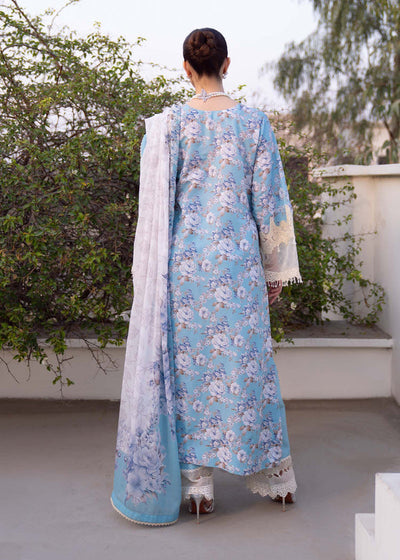 Myeesha | Lamhay Luxury Lawn 25 | Shabnam -  Myeesha Ladies Clothes - Original Designer Dress - House of Maryam