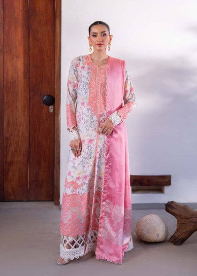 Myeesha | Lamhay Luxury Lawn 25 | Nazneen -  Myeesha Ladies Clothes - Original Designer Dress - House of Maryam