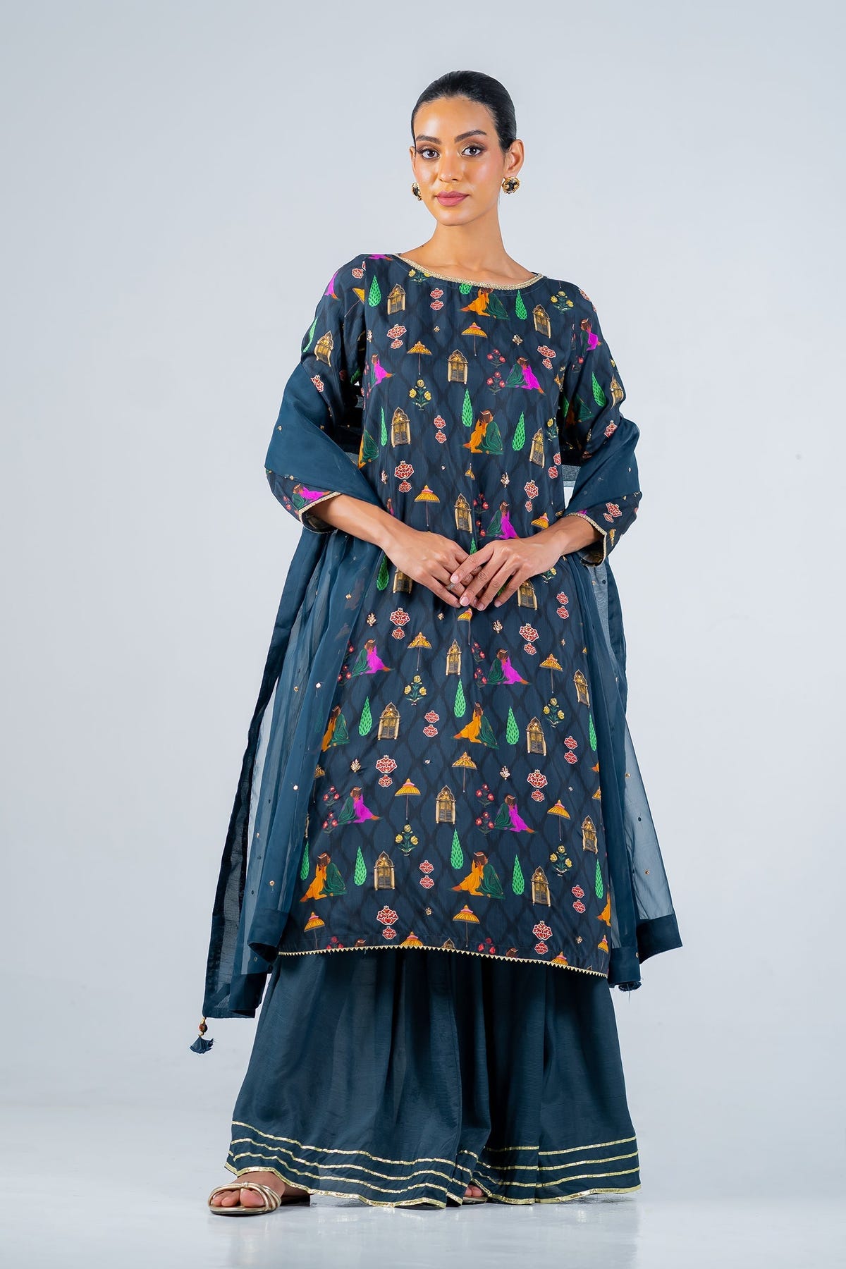 Ego | Diva Premium | KHIRKI 3 PIECE -  Ego Ladies Clothes - Original Designer Dress - House of Maryam