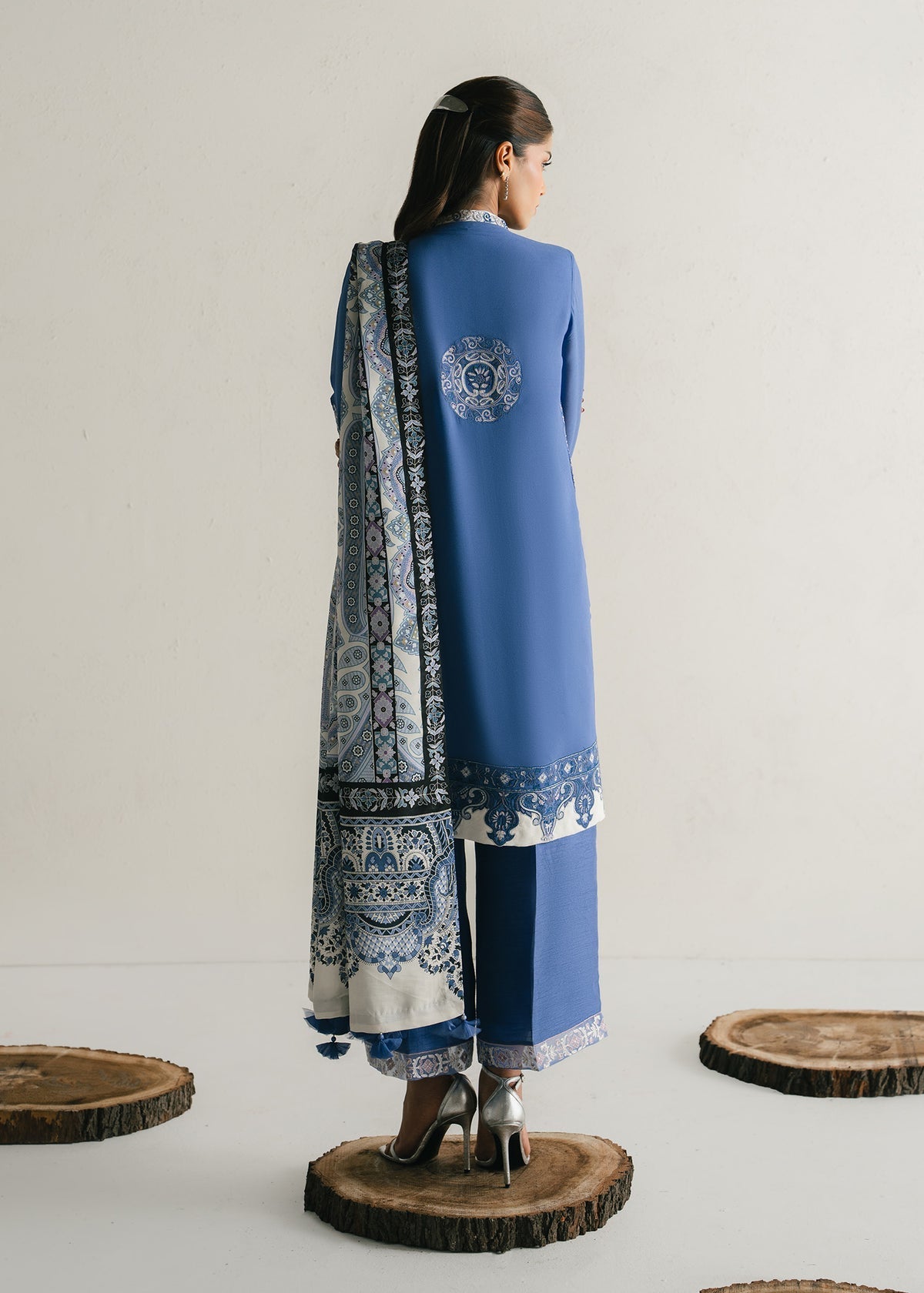 Mahgul | Alea Luxury Pret | Sapphire Mist, image 2
