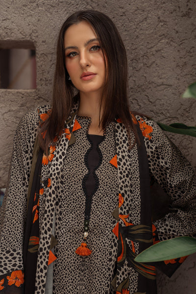 Charizma | C Prints Winter 25 |  3-PC Unstitched Printed Linen Collection CPW5-08