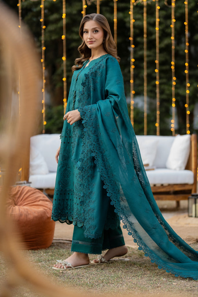Florent | Chikankari Eid 25 | FLC- 8A -  Florent Ladies Clothes - Original Designer Dress - House of Maryam