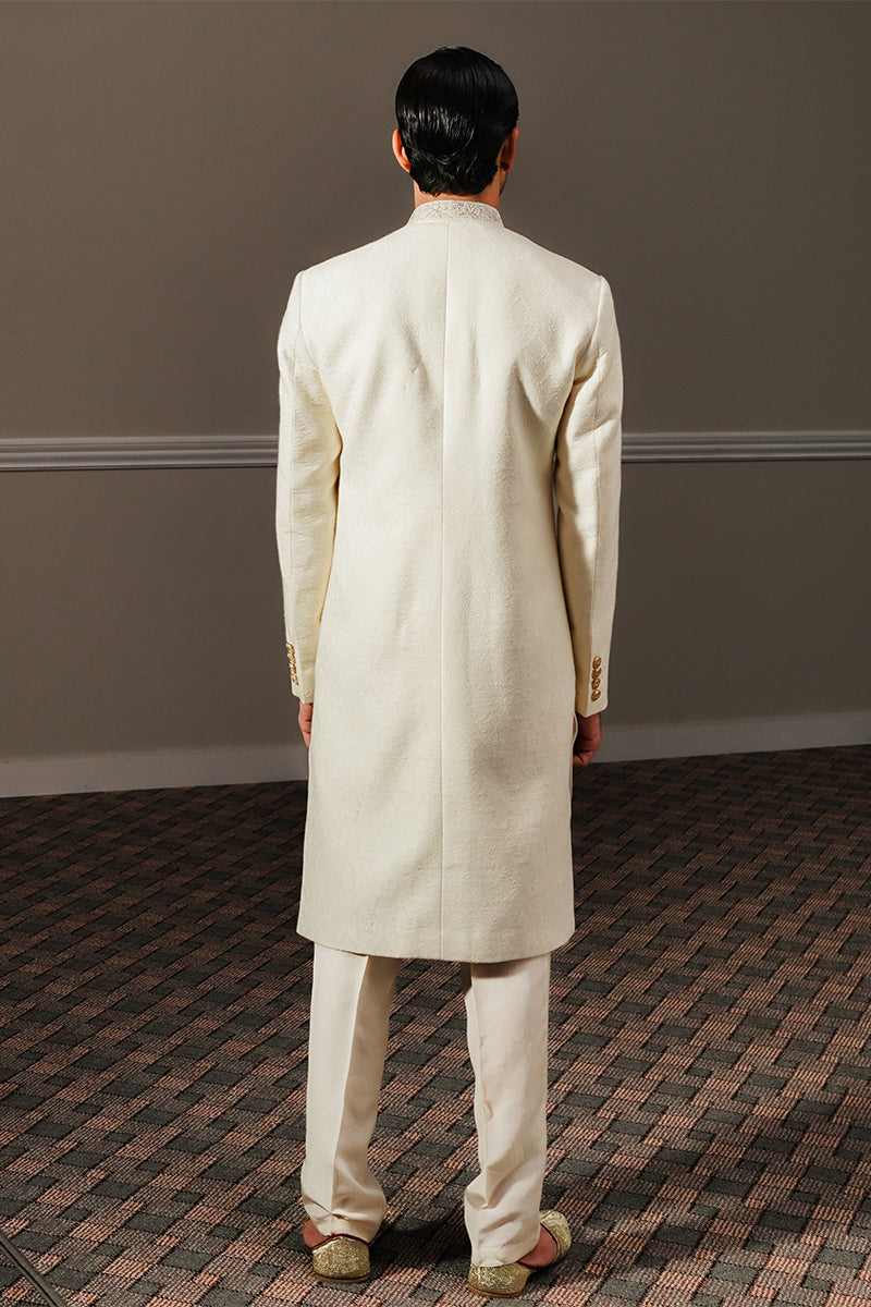 Republic By Omar Farooq | Sherwani Couture | "Baris" Sherwani -  Republic by Omar Farooq SHERWANI COUTURE - Original Designer Dress - House of Maryam