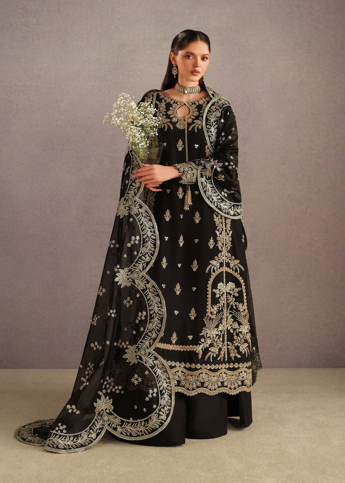 Dastoor | Lyra Eid Luxury Pret 26 | Leia, image 6