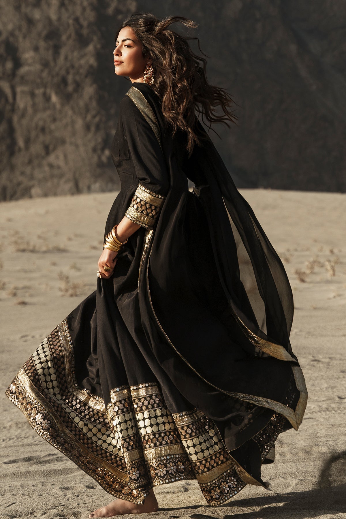Charizma | Festive Pret | 3 Pcs Stitched Raw Silk Pishwas CMA-6-467, image 2
