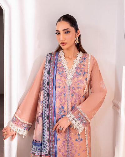 Roheenaz | Aezel Embroidered Cambric | Wareesha -  Roheenaz Ladies Clothes - Original Designer Dress - House of Maryam
