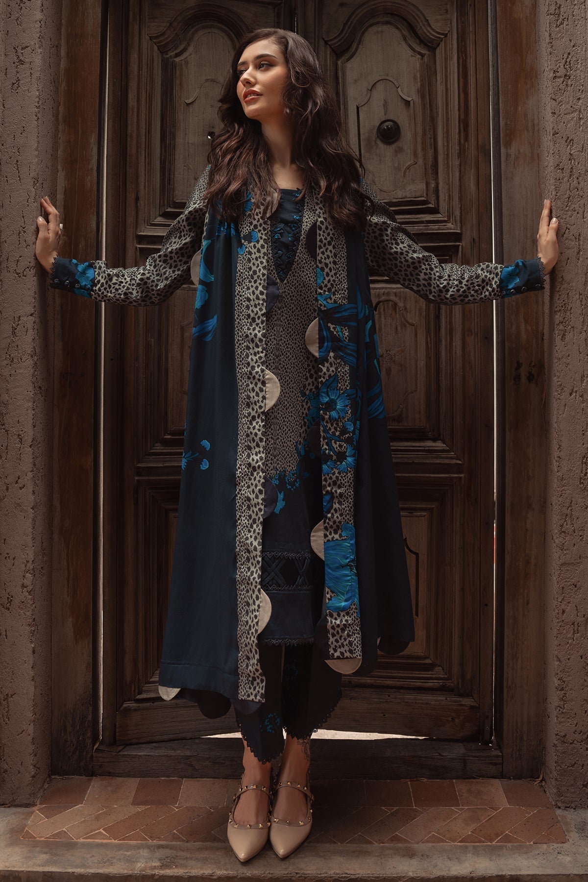 Charizma | C Prints Winter 25 |  3-PC Unstitched Printed Linen Collection CPW5-02