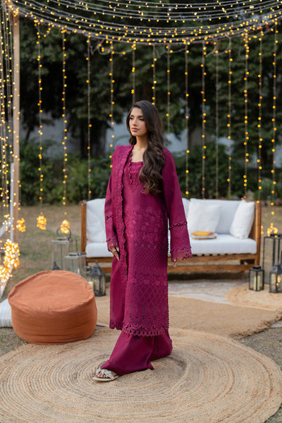 Florent | Chikankari Eid 25 | FLC- 5A -  Florent Ladies Clothes - Original Designer Dress - House of Maryam