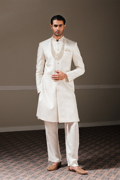 Republic By Omar Farooq | Sherwani Couture | "Galip" Sherwani -  Republic by Omar Farooq SHERWANI COUTURE - Original Designer Dress - House of Maryam