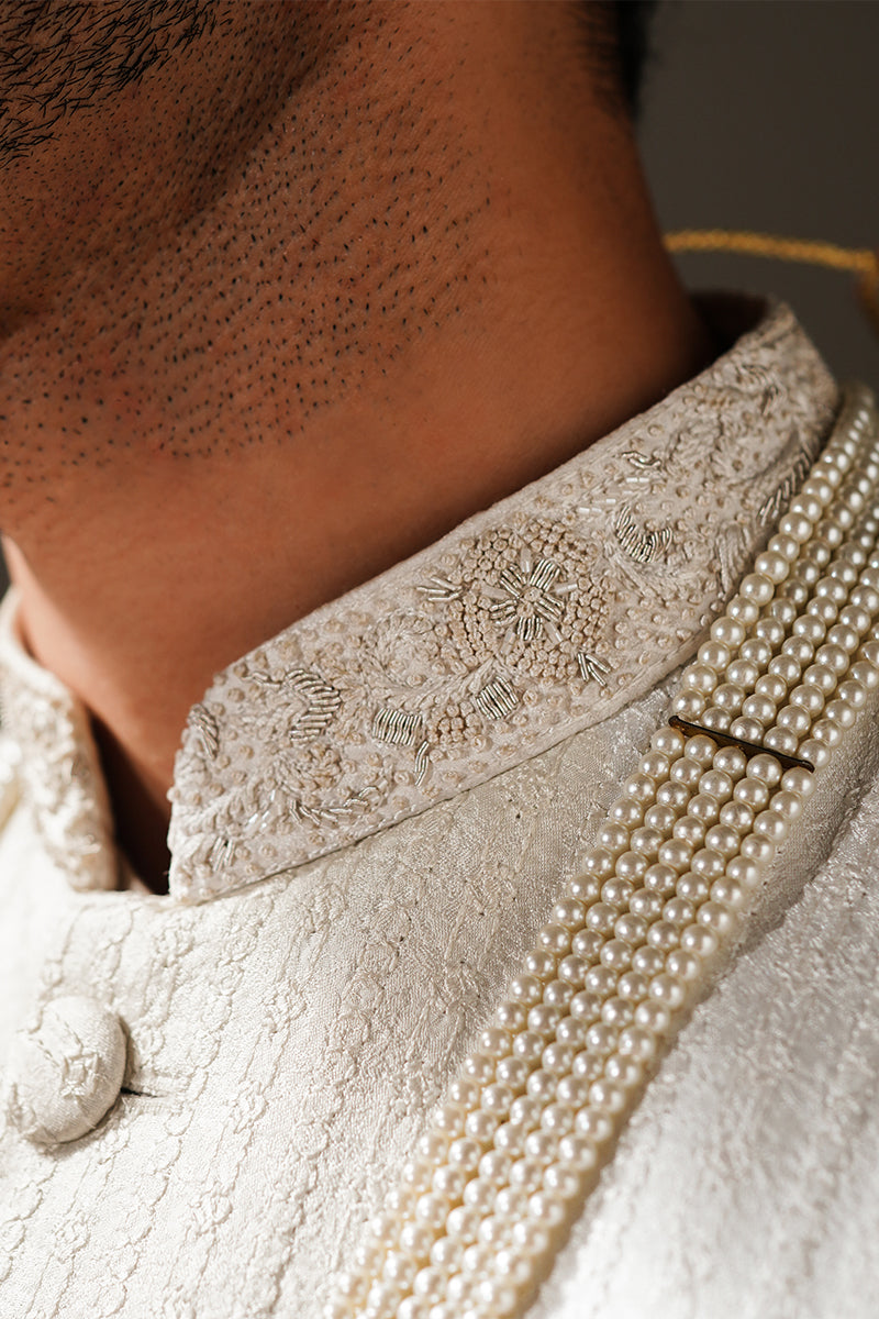 Republic By Omar Farooq | Sherwani Couture | "Galip" Sherwani -  Republic by Omar Farooq SHERWANI COUTURE - Original Designer Dress - House of Maryam