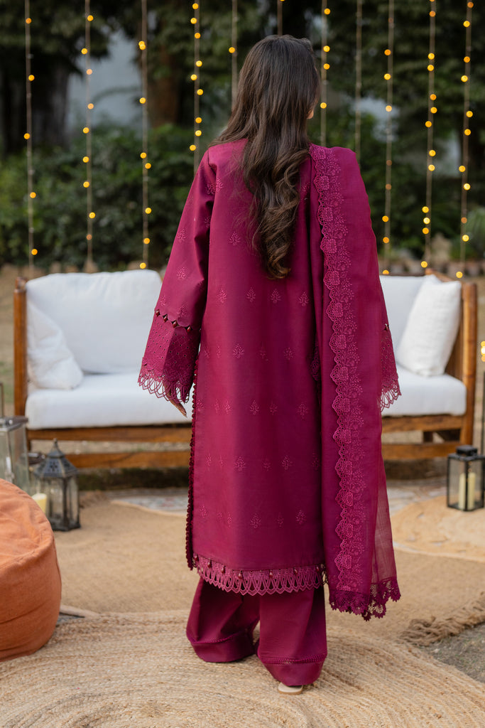 Florent | Chikankari Eid 25 | FLC- 5A -  Florent Ladies Clothes - Original Designer Dress - House of Maryam