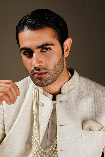 Republic By Omar Farooq | Sherwani Couture | "Galip" Sherwani -  Republic by Omar Farooq SHERWANI COUTURE - Original Designer Dress - House of Maryam