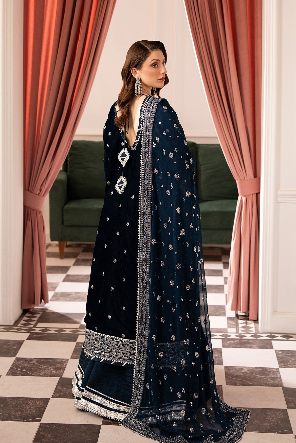 Raeesa Premium | Noirah Velvet | NV-002, image 2
