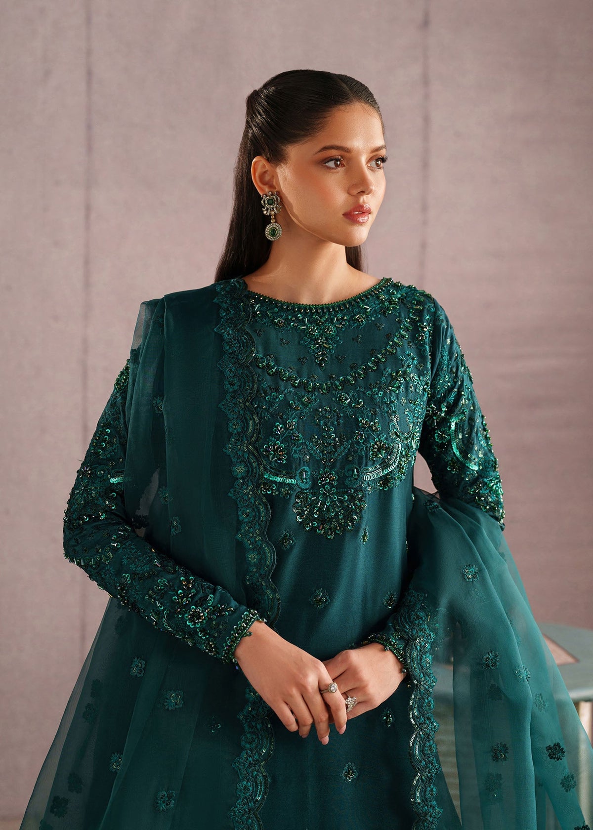 Dastoor | Lyra Eid Luxury Pret 26 | Rameen, image 4