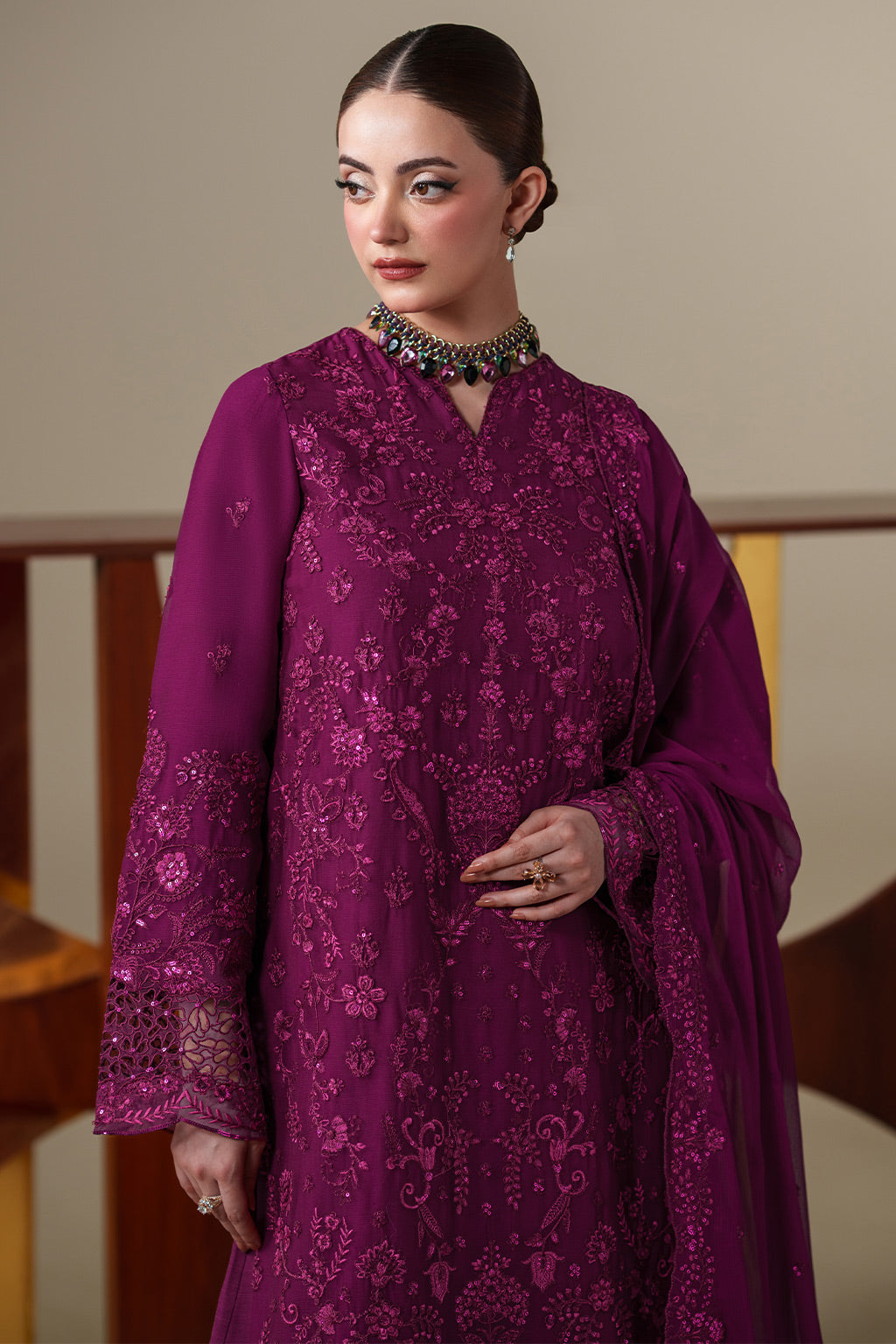 Emaan Adeel | Nouvelle Luxury Chiffon | THEA, image 4