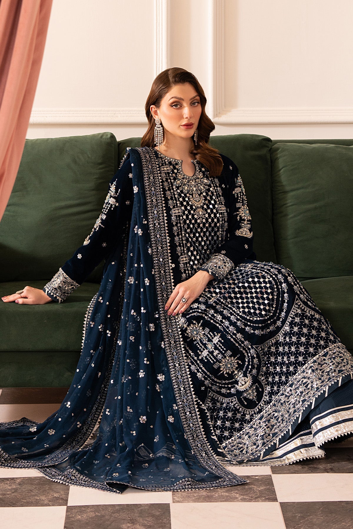 Raeesa Premium | Noirah Velvet | NV-002, image 10