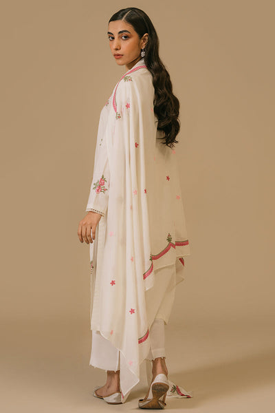 Cross Stitch | Basic Pret | Sky Bloom-2PC (Shirt & Dupatta)