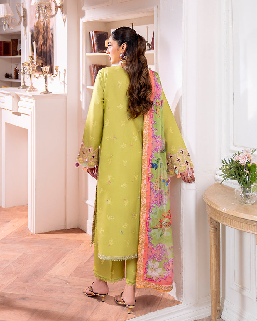 Roheenaz | Aezel Embroidered Cambric | Arven -  Roheenaz Ladies Clothes - Original Designer Dress - House of Maryam