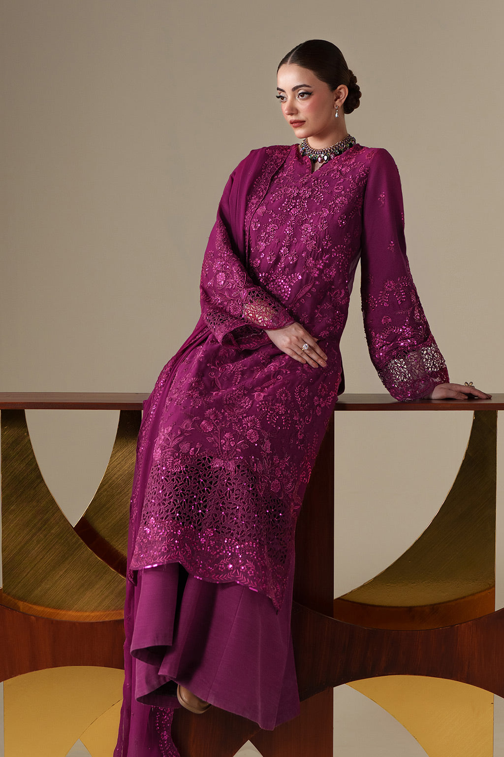 Emaan Adeel | Nouvelle Luxury Chiffon | THEA, image 5