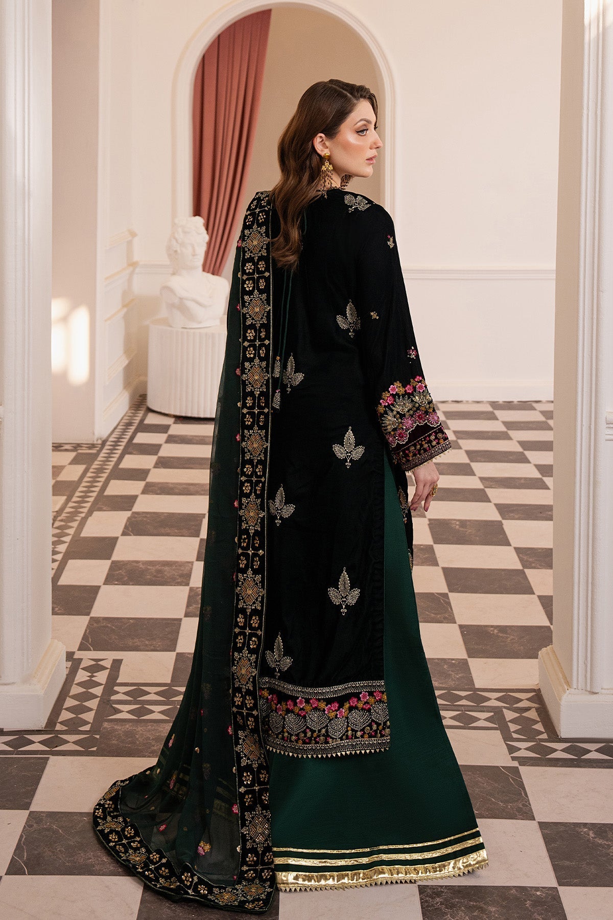 Raeesa Premium | Noirah Velvet | NV-004-2