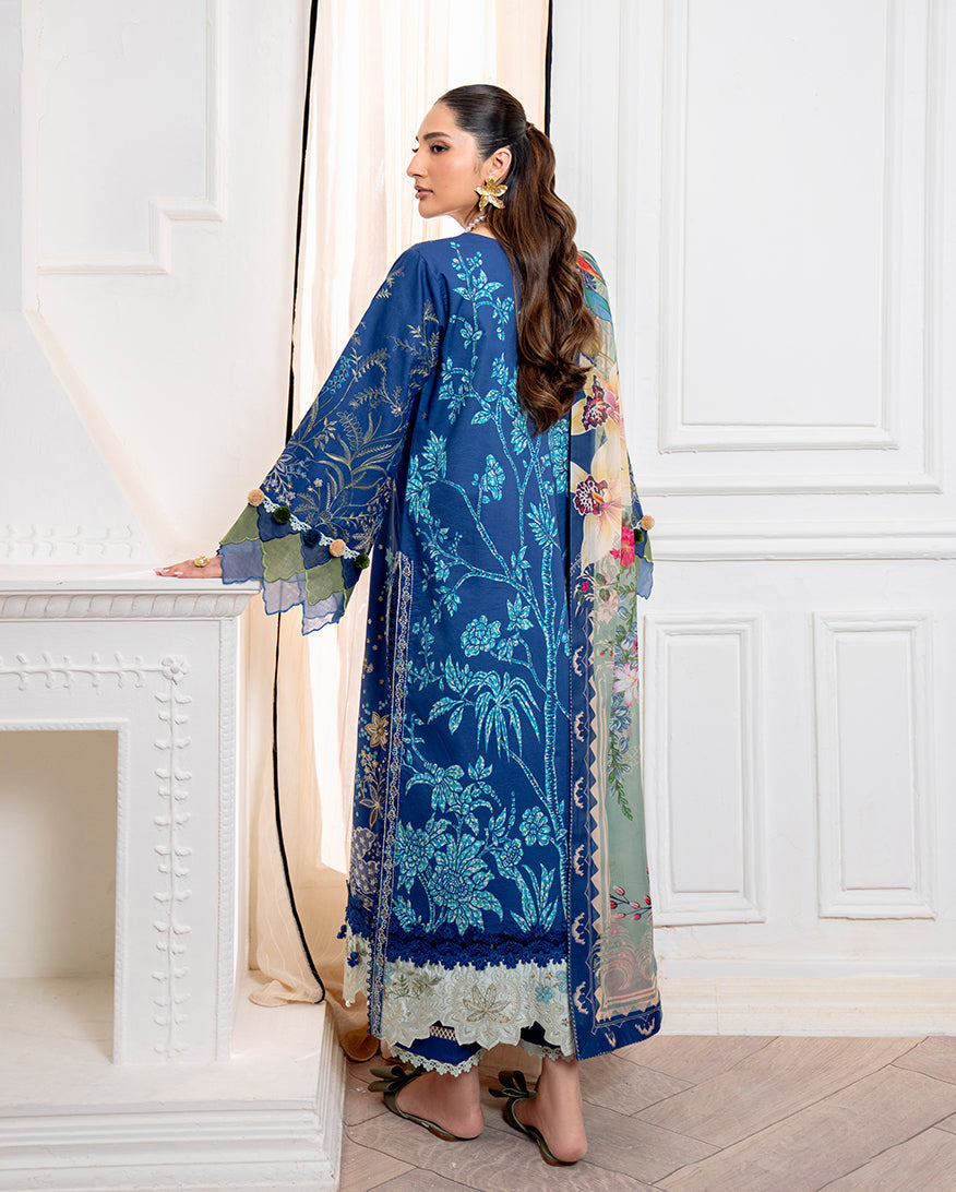 Roheenaz | Aezel Embroidered Cambric | Insha -  Roheenaz Ladies Clothes - Original Designer Dress - House of Maryam