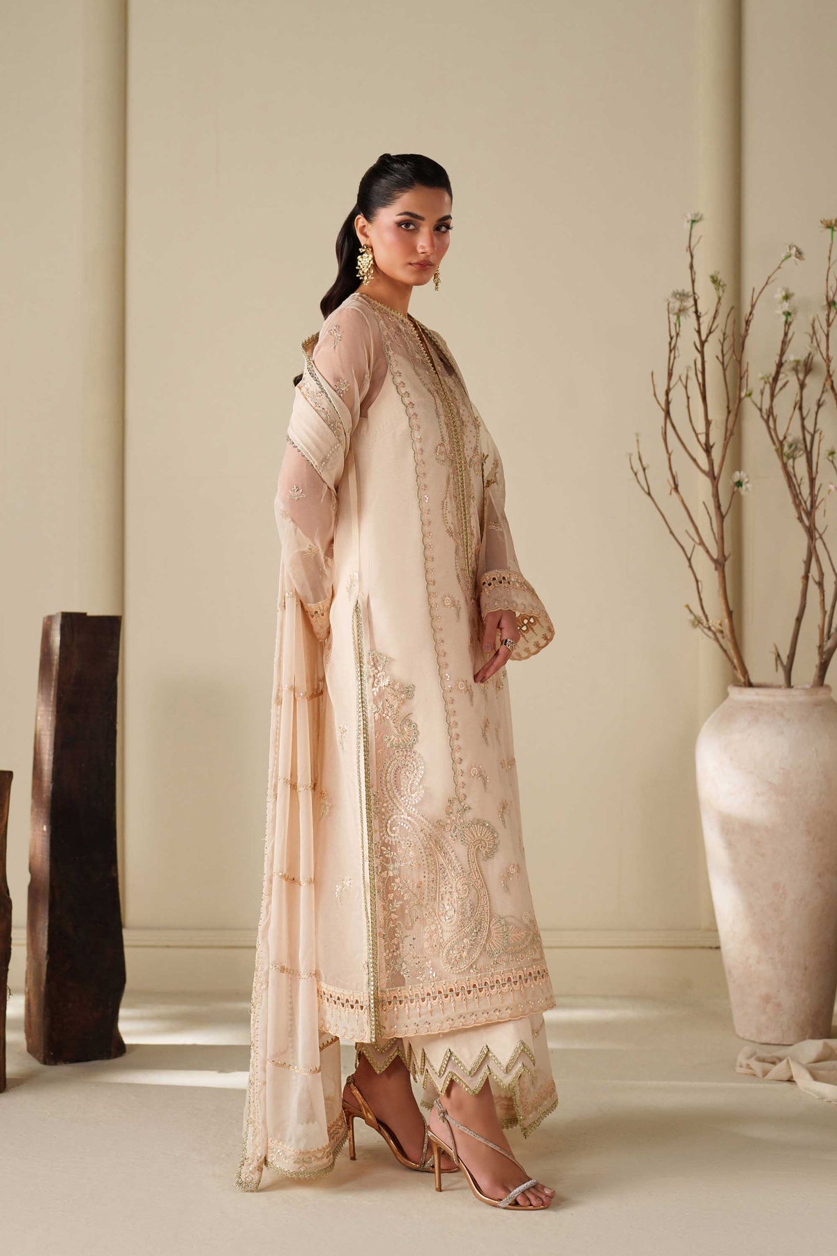 Akbar Aslam | Formal Pret | Taupe, image 6