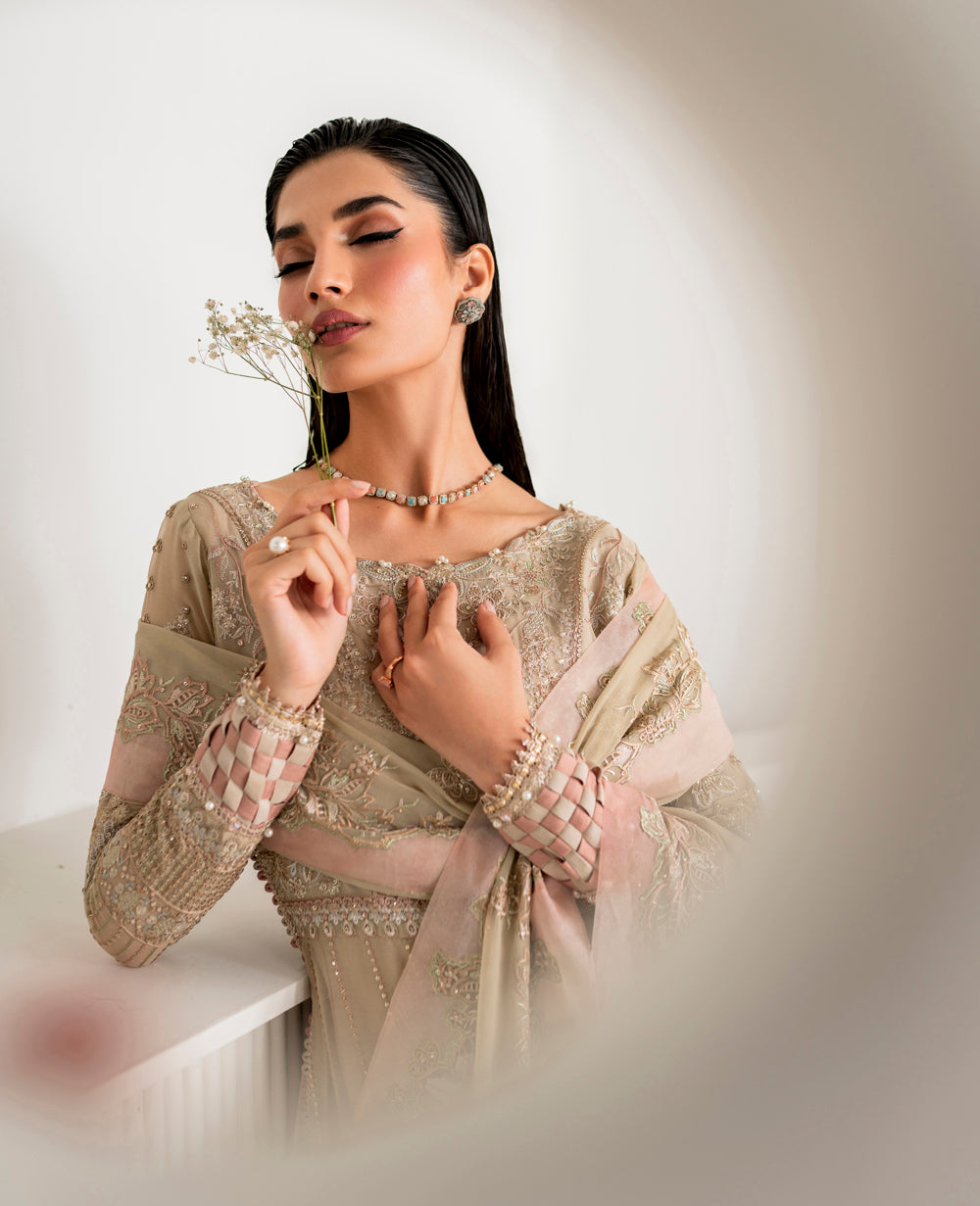 Xenia Formals | Raahi Luxury Formals | CASCADE by Designer Xenia Formals - House of Maryam - Pakistani Designer Ethnic Wear in {{ shop.shopifyCountryName }}