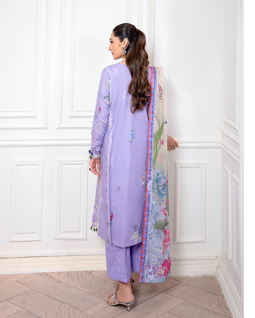 Roheenaz | Aezel Embroidered Cambric | Nivra -  Roheenaz Ladies Clothes - Original Designer Dress - House of Maryam