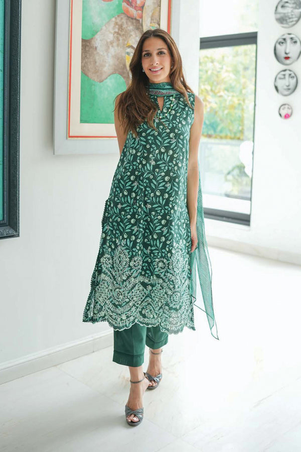 Sahar | Spring Summer Lawn | S-17 -  Sahar Casuals - Original Designer Dress - House of Maryam