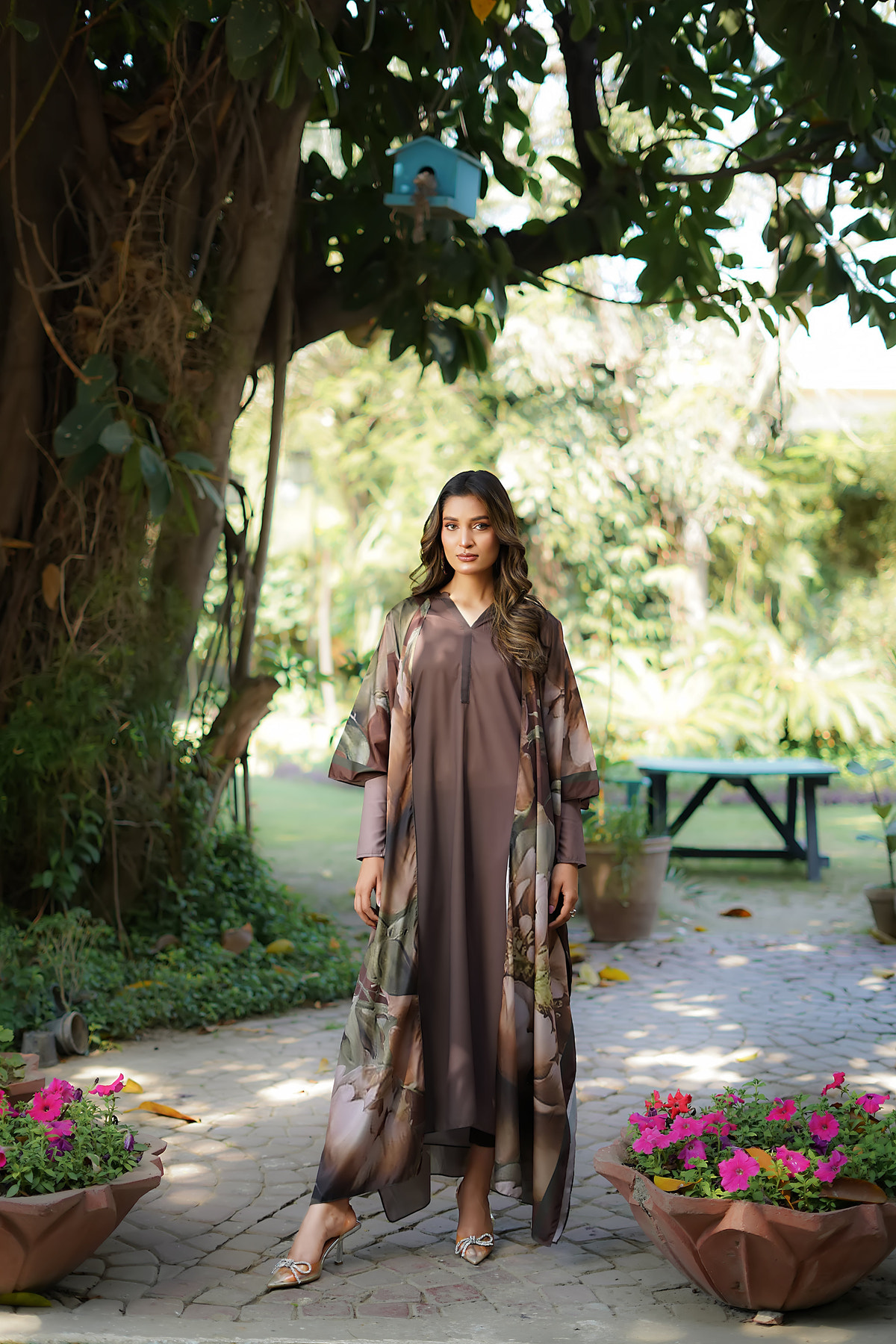 Erum Khan | Nue Pret | Enchanted Forest -  Erum Khan Ladies Clothes - Original Designer Dress - House of Maryam