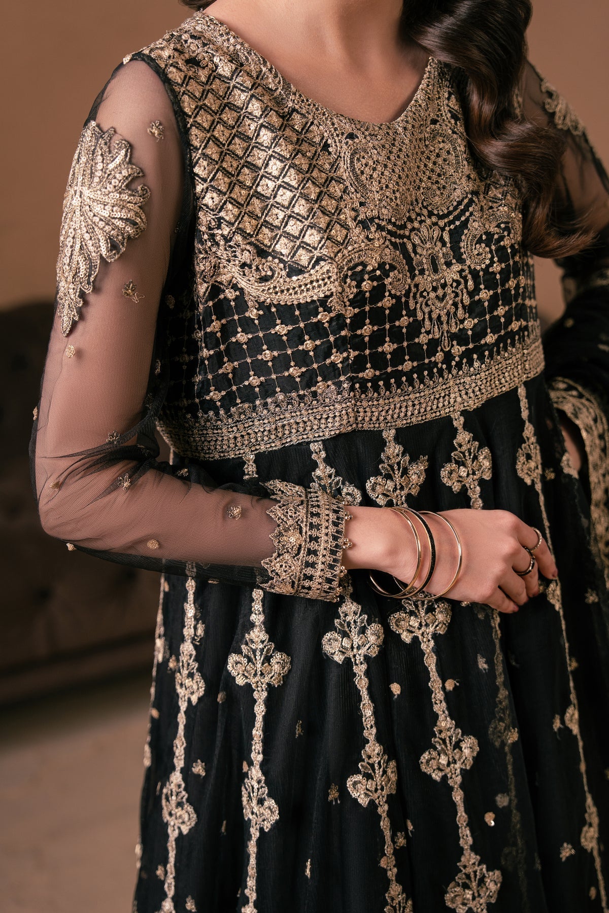 Malook | Rashq e Qamar | Reya -  Malook Luxury - Original Designer Dress - House of Maryam