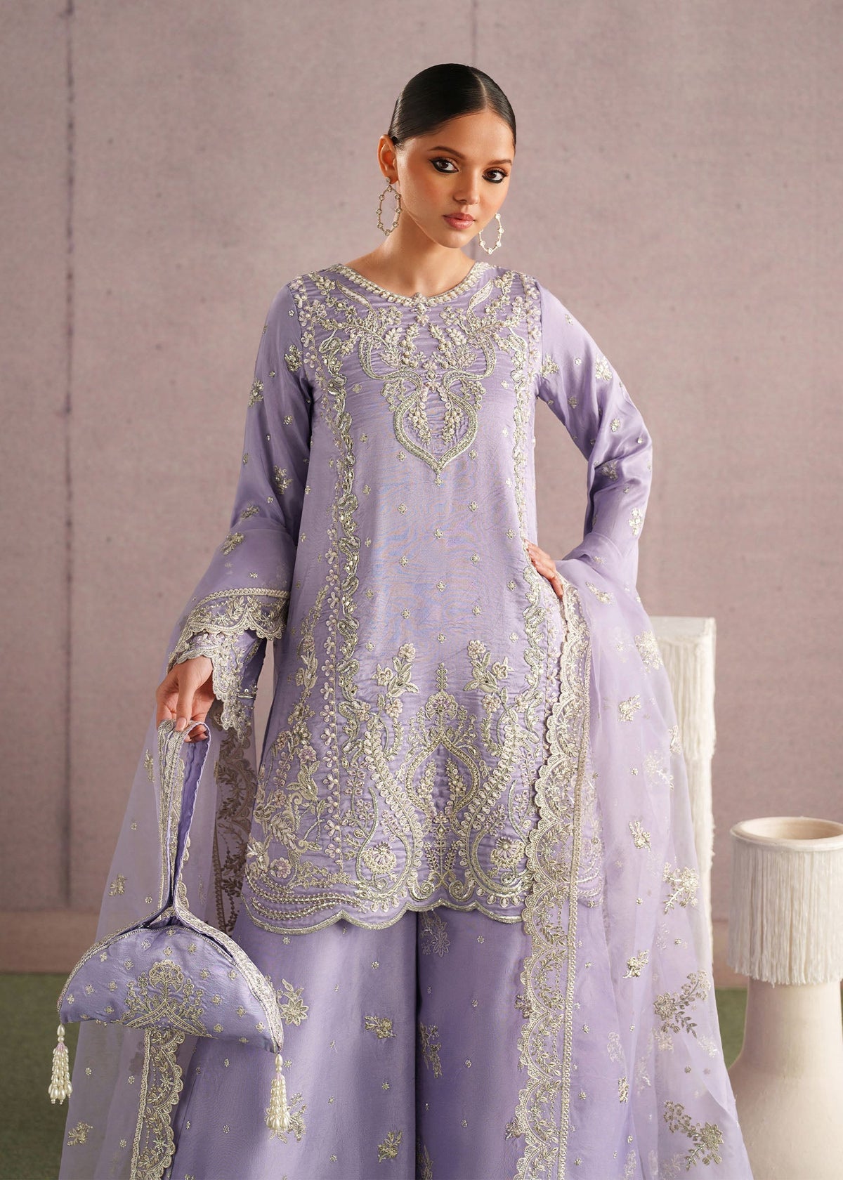 Dastoor | Lyra Eid Luxury Pret 26 | Zareen, image 4