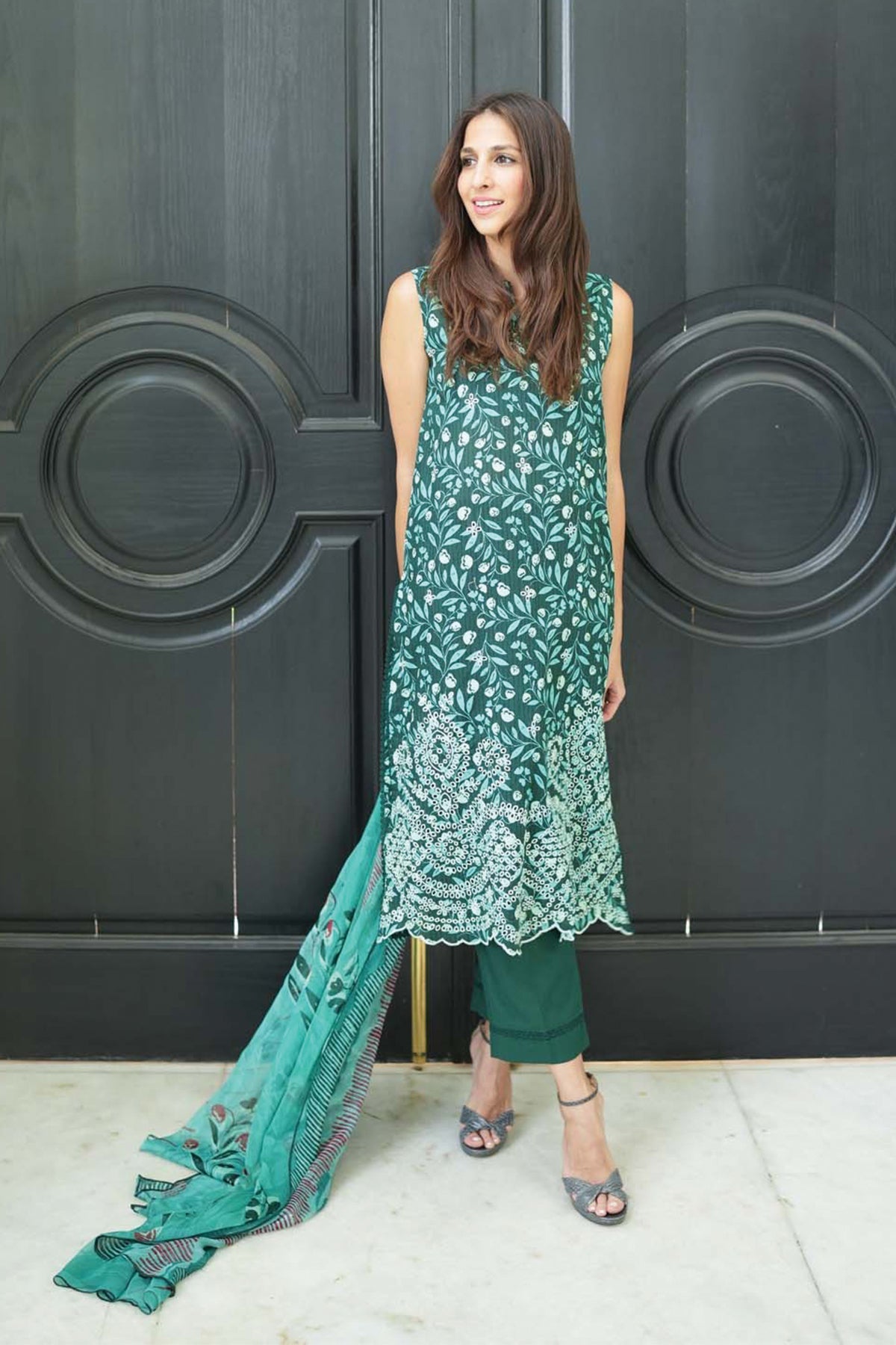Sahar | Spring Summer Lawn | S-17 -  Sahar Casuals - Original Designer Dress - House of Maryam