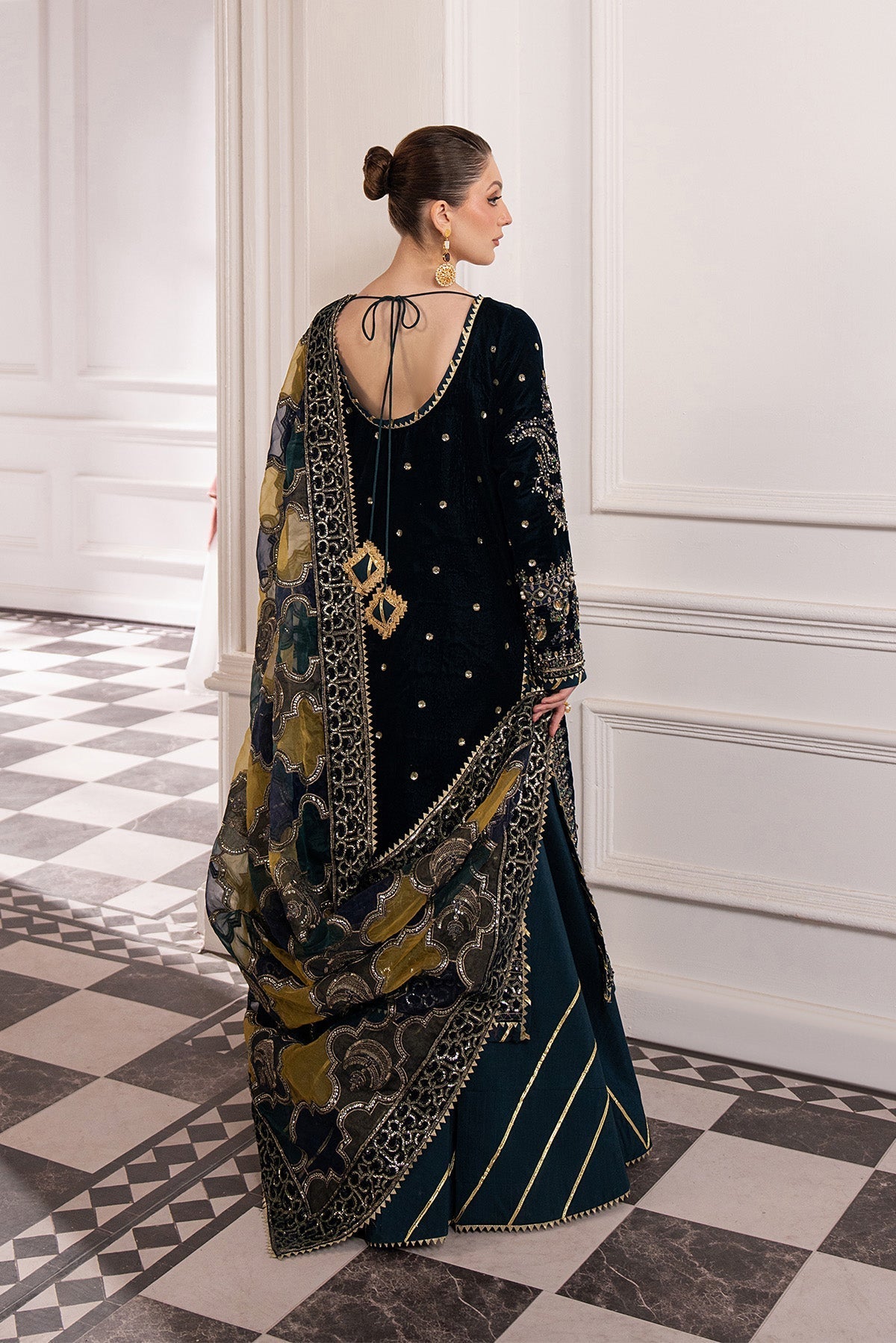 Raeesa Premium | Noirah Velvet | NV-006-2