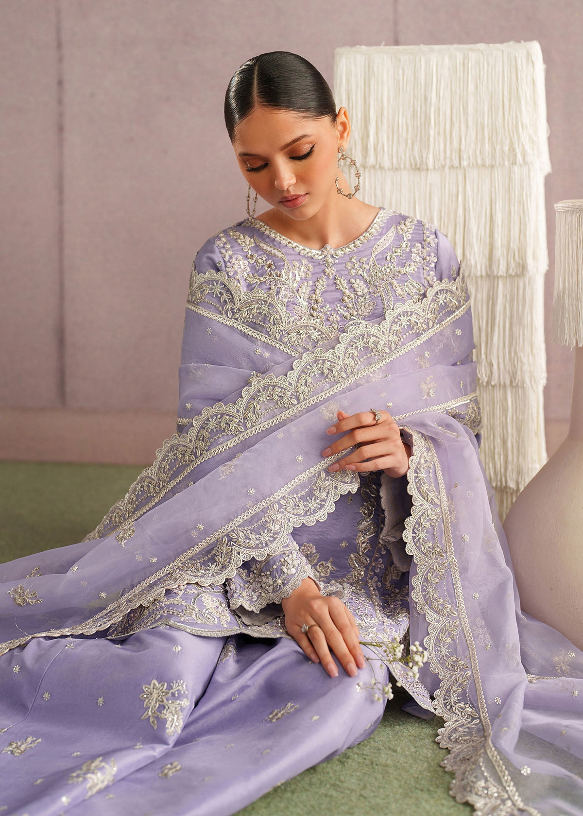 Dastoor | Lyra Eid Luxury Pret 26 | Zareen, image 6